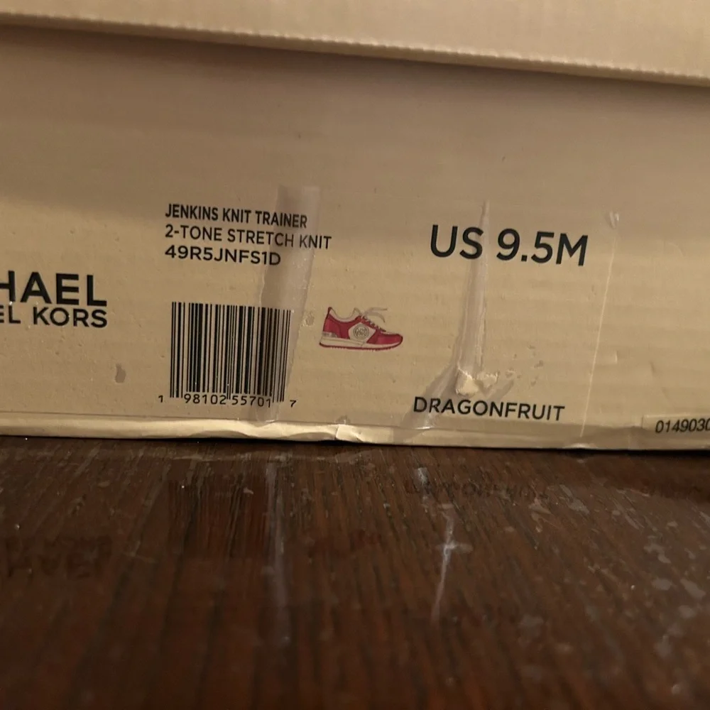 Michael Kors Fuchsia and White Sneakers - Picture 4 of 4